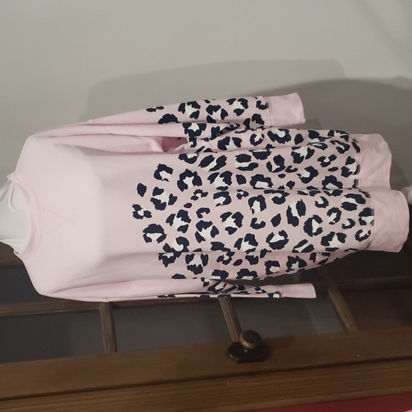 CABANA by Crown & Ivy Pink Animal Print Dress NWT - Picture 1 of 12